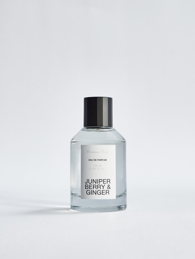Massimo Dutti (100 Ml) Eau De Parfum Juniper Berry & Ginger In Dark Green