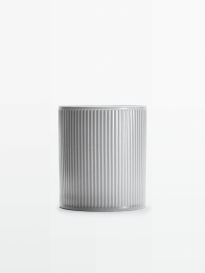Massimo Dutti Duftkerze Oat & White Flowers (280 G) In Cream