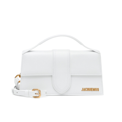 Shop Jacquemus Le Grand  Bambino Bag In White