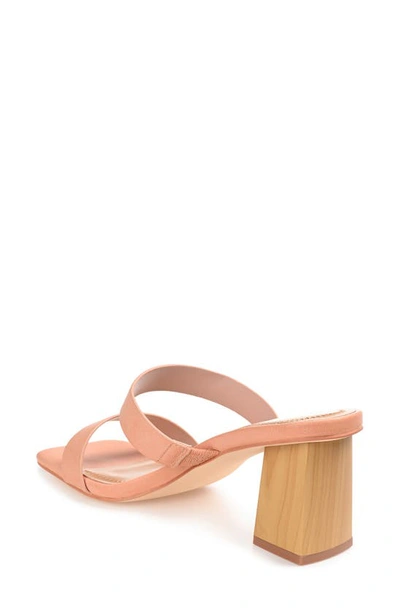 Journee Collection Tru Comfort Foam Nolla Heeled Sandal In Blush