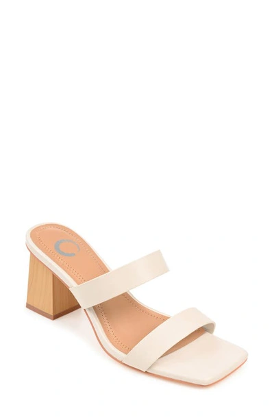 Journee Collection Tru Comfort Foam Nolla Heeled Sandal In Off White