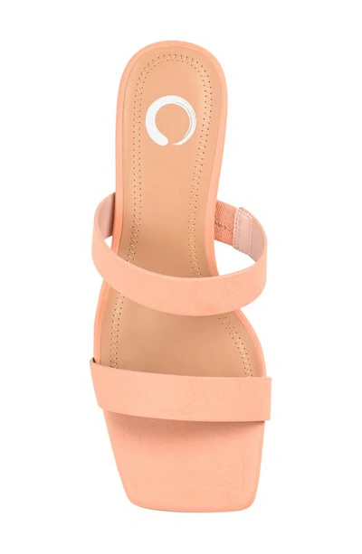 Journee Collection Tru Comfort Foam Nolla Heeled Sandal In Blush