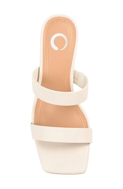 Journee Collection Tru Comfort Foam Nolla Heeled Sandal In Off White