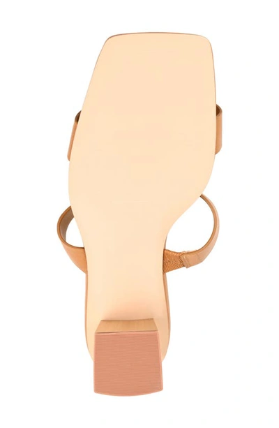 Journee Collection Tru Comfort Foam Nolla Heeled Sandal In Cognac