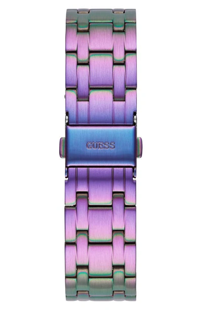 Shop Guess Iridescent Multifunction Bracelet Watch, 38mm