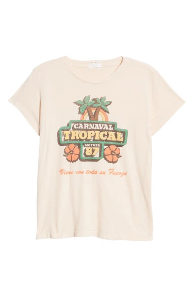 Shop Mother The Boxy Goodie Goodie Focus Cotton Graphic Tee In Carnaval Tropical