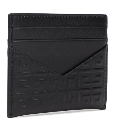 Givenchy Leather Card Holder In Black