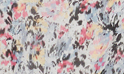 Shop Allsaints Hali Floral Print Minidress In Violet