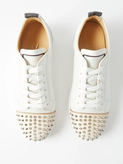 Christian Louboutin Louis Junior Spike-embellished Leather In Multi | ModeSens