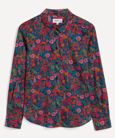 Liberty Ciara Fitted Shirt In Pink