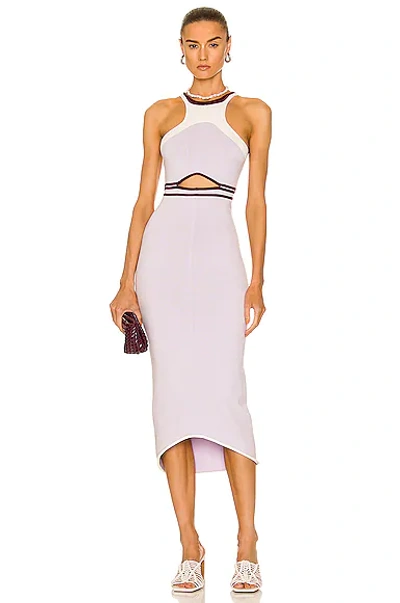 Shop Aisling Camps Fluid Bodycon Dress In Orchid