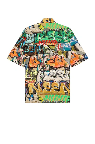 Off-White White Goretex Graffiti Print Short Sleeve T-Shirt L Off-White