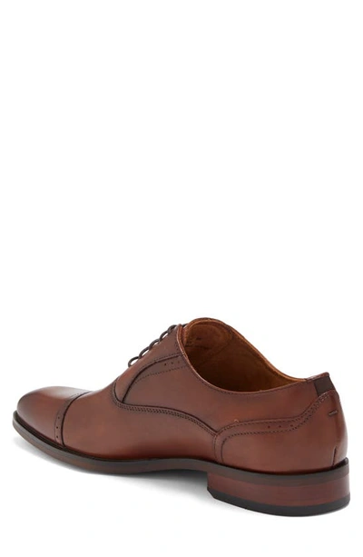 Shop Florsheim Sorrello Cap Toe Oxford In Cognac