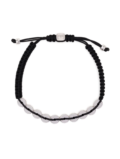 Shop Tateossian Mini Ten Gear Bracelet In Black