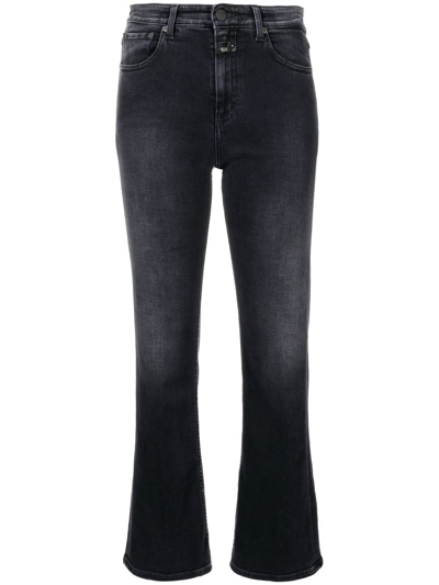 Closed A Better Blue Rawlin Flared Jeans In Schwarz | ModeSens