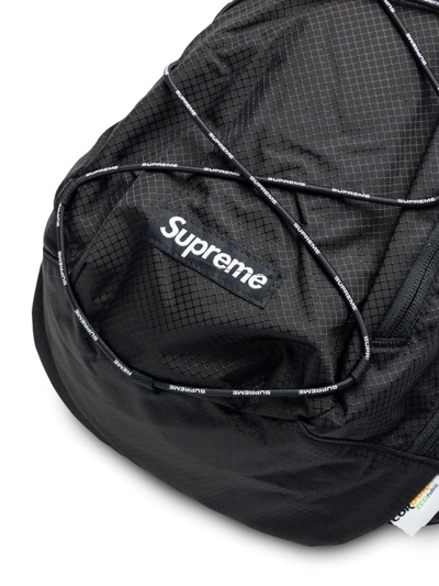 Shop Supreme Logo-patch Sling Bag In Schwarz