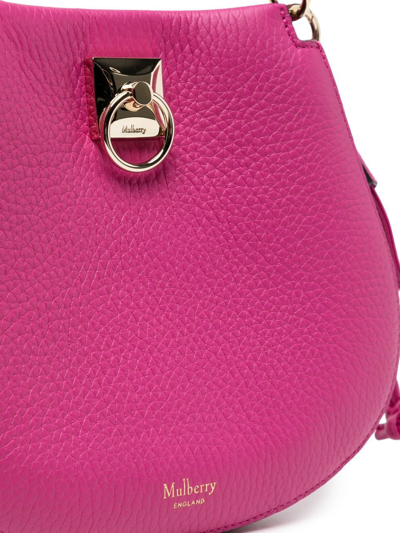 Shop Mulberry Mini Iris Tote Bag In Rosa