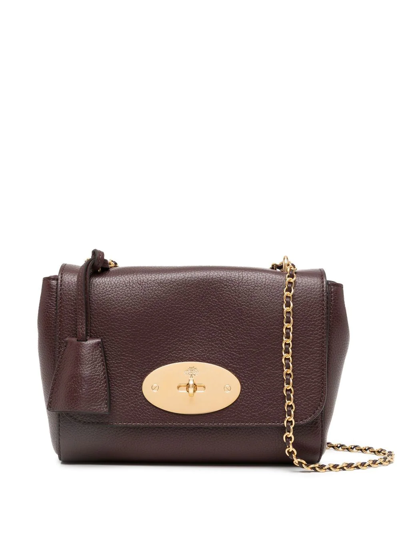 Shop Mulberry Small Lily Crossbody Bag In Brown