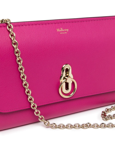 Mulberry Amberley Clutch Bag In Pink | ModeSens