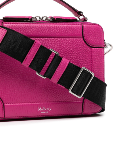 Shop Mulberry Belgrave Crossbody Messenger Bag In Pink
