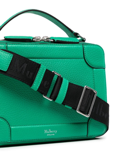 Shop Mulberry Belgrave Crossbody Messenger Bag In Green