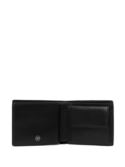 Shop Mulberry Coin-pocket Bi-fold Wallet In Black