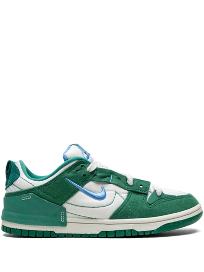 Shop Nike Dunk Low Disrupt 2 "phantom/university Blue" Sneakers In Green