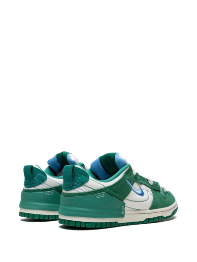 Shop Nike Dunk Low Disrupt 2 "phantom/university Blue" Sneakers In Green