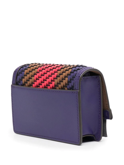 Shop Furla Mini 1927 Crossbody Bag In Purple