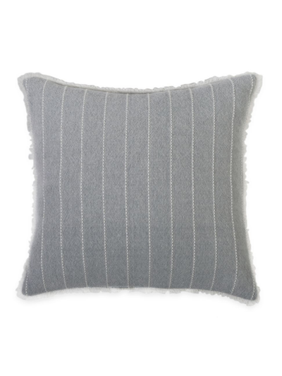 Shop Pom Pom At Home Henley Hand-loomed Pillow In Sky