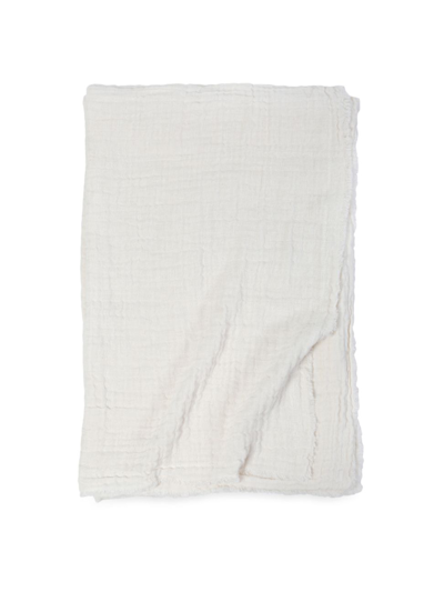 Shop Pom Pom At Home Hermosa Oversized Throw Blanket In Cream
