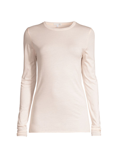 Shop Skin Women's Cotton Long-sleeve Top In Pink