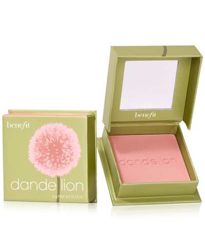 Shop Benefit Cosmetics Wanderful World Silky-soft Powder Blush In Dandelion (light Pink)
