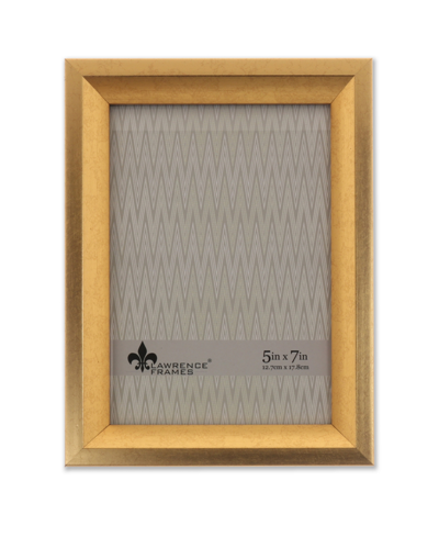 Shop Lawrence Frames Bradley Picture Frame, 5" X 7" In Gold-tone