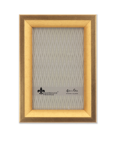 Shop Lawrence Frames Bradley Picture Frame, 4" X 6" In Gold-tone