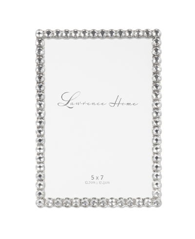 Shop Lawrence Frames Metal Sparkle Frame, 5" X 7" In Clear Brilliance