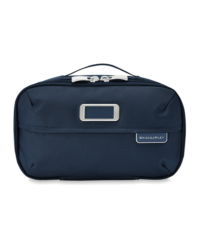 Briggs & Riley Baseline Expandable Essentials Travel Kit In Navy