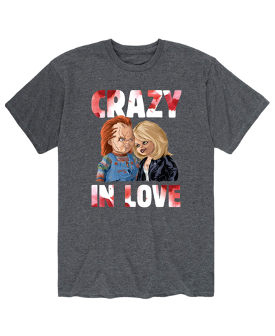 Shop Airwaves Men's Chucky Crazy In Love T-shirt In Gray