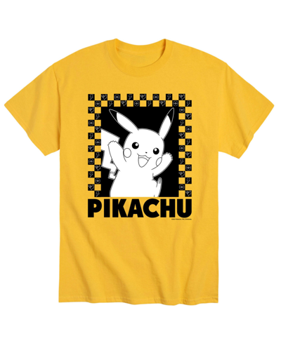 Shop Airwaves Men's Pokemon Pikachu T-shirt In Yellow