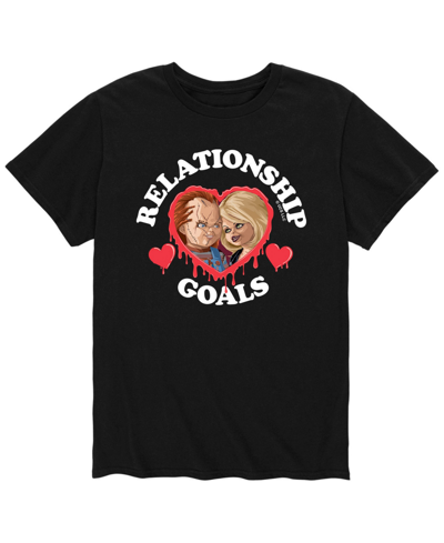 Shop Airwaves Men's Chucky Relationship Goals T-shirt In Black