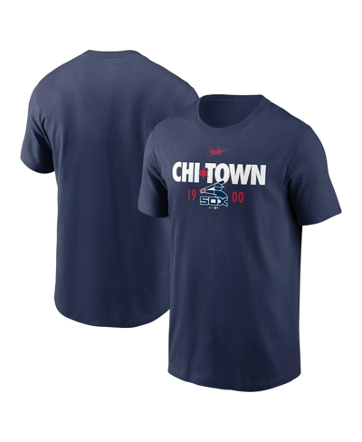 Nike Men's  Navy Chicago White Sox Chi-town Local Team T-shirt In Navy
