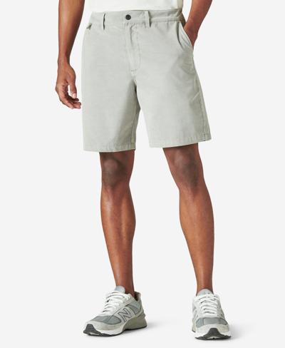 Shop Lucky Brand Men's Classic Fit Hybrid 8" Stretch Shorts In Frost Gray