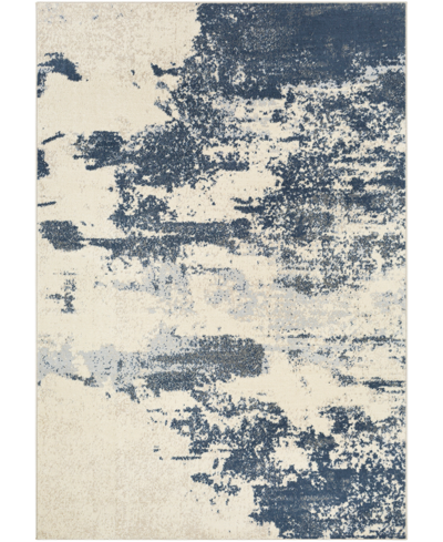Shop Abbie & Allie Rugs Rugs City Light Cyl-2332 6'7" X 9' Area Rug In Navy