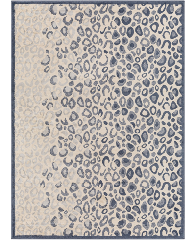 Abbie & Allie Rugs City Light Cyl-2340 6'7" X 9' Area Rug In Navy