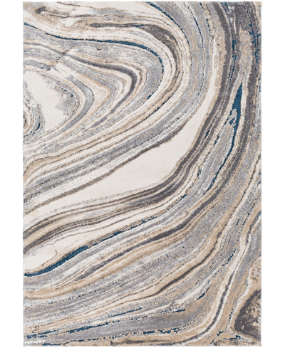 Surya Tuscany Tus2315 4'3" X 5'7" Area Rug In Gray