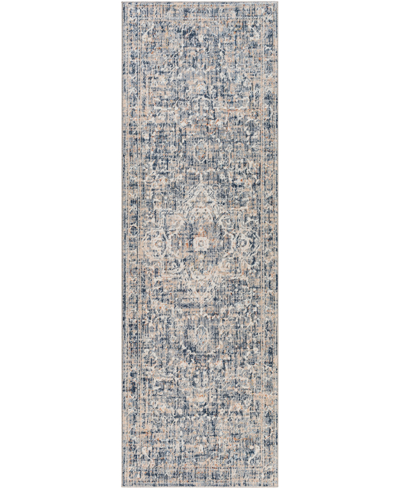 Shop Surya Closeout!  Amore Amo2326 2'6" X 8' Runner Area Rug In Blue
