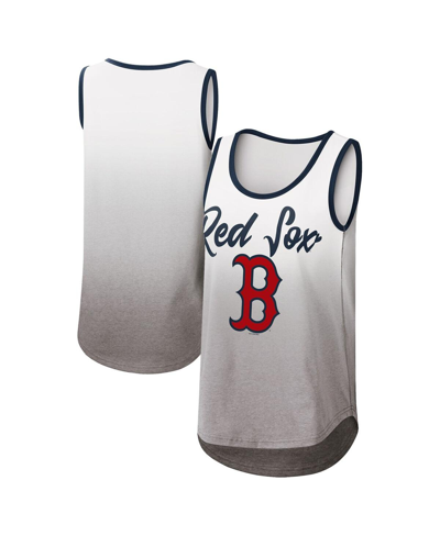 G-iii 4her By Carl Banks Women's  White Boston Red Sox Logo Opening Day Tank Top In White