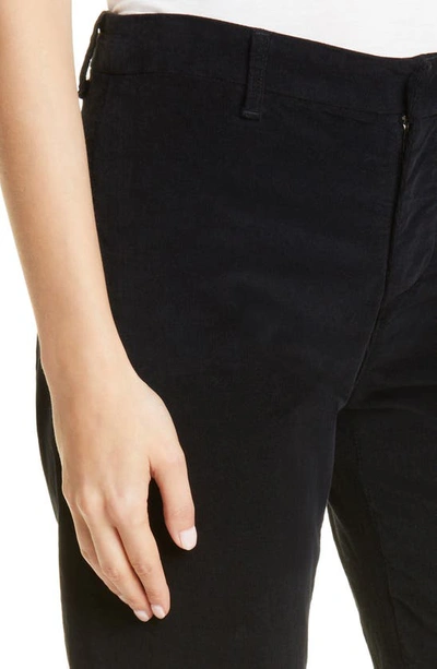 Shop Frank & Eileen Kinsale Performance Cotton Crop Pants In Black