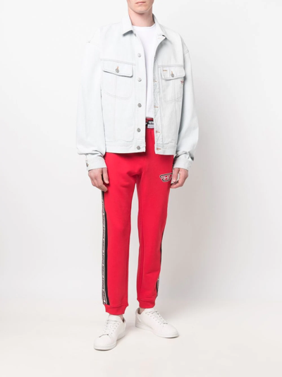 Diesel D-lillo Denim Jacket In Blue
