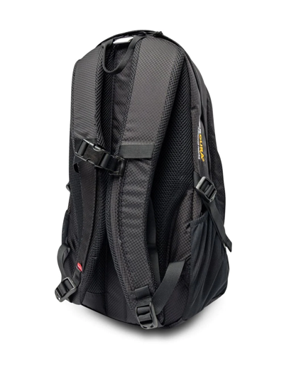 Supreme Logo-patch Backpack In Schwarz